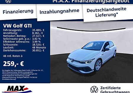 VW Golf GTI Volkswagen Golf VIII GTI Clubsport 2.0 TSI DSG IQLIGHT+PANO