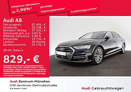 Audi A8 lang 60 TFSI qu. UPE:162" Pano/B&O/RSR/Laser
