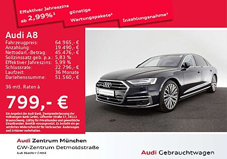Audi A8 lang 60 TFSI qu. UPE:162" Pano/B&O/RSR/Laser