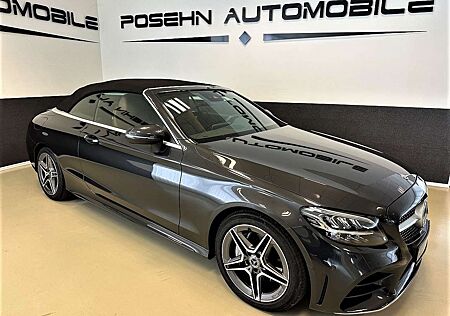 Mercedes-Benz C 180 Cabrio 9G AMG-Line LED Leder Navi Kamera Airscarf