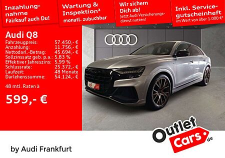 Audi Q8 50 TDI quattro S Line Ed Leder Matrix Pano Hu