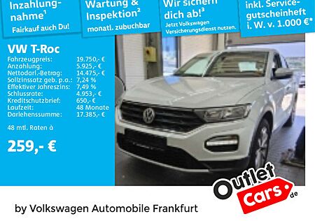 VW T-Roc Volkswagen 2.0 TDI DSG Style Standheizung ACC LaneAss