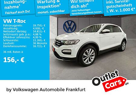 VW T-Roc Volkswagen 2.0 TDI DSG Style Standheizung ACC LaneAss