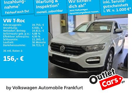 VW T-Roc Volkswagen 2.0 TDI DSG Style Standheizung ACC LaneAss