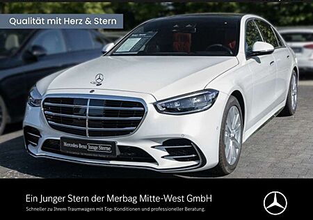 Mercedes-Benz S 350 d LANG AMG°WHITE/RED°Klima&SitzklimaX4°PAN