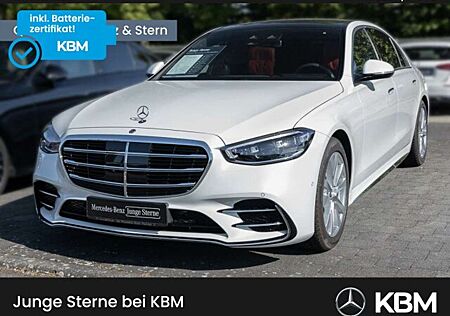 Mercedes-Benz S 350 d LANG AMG°WHITE/RED°Klima&SitzklimaX4°PAN