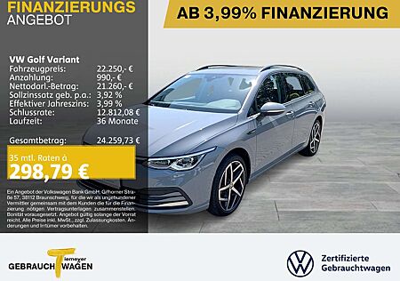 VW Golf Variant Volkswagen 1.5 eTSI DSG STYLE LM18 AHK MATRIX