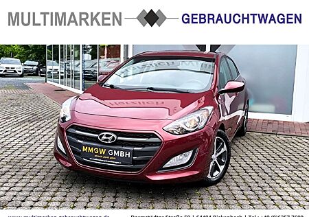 Hyundai i30 blue Trend 1.4 eSitz/SHZ/LHZ/Alarm/Temp/PDC/Bergan