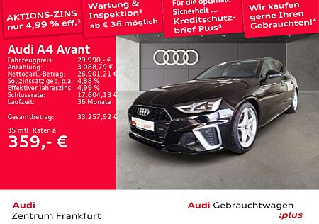 Audi A4 35 TDI S tronic S line Navi Panorama Te