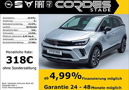 Opel Crossland Elegance 1.2 Turbo Allwetter Automatik Navi (+27)