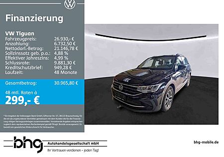 VW Tiguan Volkswagen 2.0 TDI SCR Life