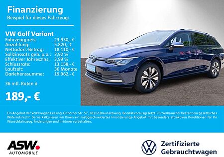VW Golf Variant Volkswagen Life Move 1,0 TSI LED NAVI AHK RFK