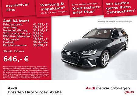 Audi A4 35 TFSI S line LED Navi AHZV S tronic
