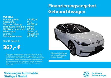 VW ID.7 Volkswagen Pro Navi Kamera Tempomat