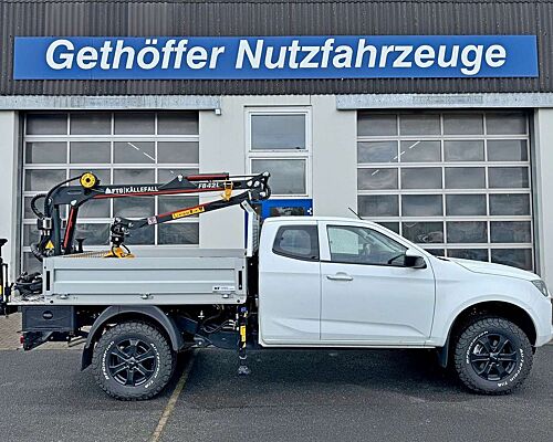 Isuzu D-Max Space Cab LS AT BIG-MAX Forstkran Greifer