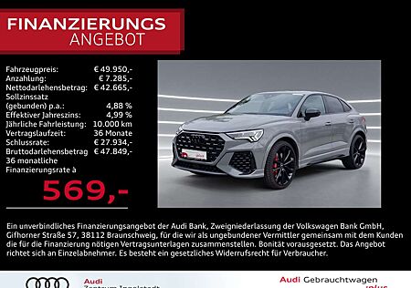 Audi RS Q3 Sportback MATRIX RS-Sitze RS-AGA 280km/h