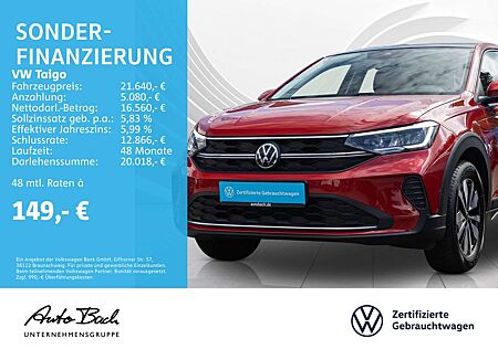 VW Taigo Volkswagen 1.0 TSI MOVE, Navi, LED, App-Connect, Pano