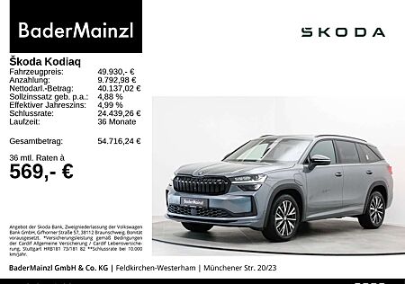 Skoda Kodiaq 1.5 TSI iV DSG Sportline AHK Pano HUD 360