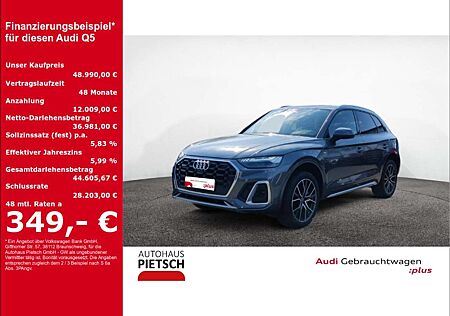 Audi Q5 40 TDI quattro S line Matrix Pano 360° Keyless