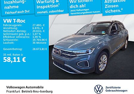 VW T-Roc Volkswagen 1.5 TSI DSG Style Navi AHK Sprachbedienung