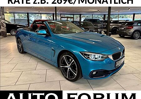 BMW 420 i CABRIO SPORT LEDER MEMORY NAVI LED SHZ PDC