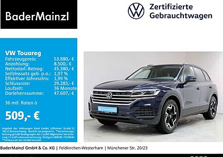 VW Touareg Volkswagen 3.0 TDI 4M AHK Luft Kamera Navi Leder