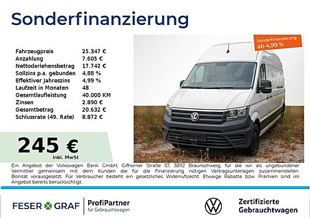 VW Crafter Volkswagen 2.0TDI Kasten LR Superhochdach 2xSchiebetüre