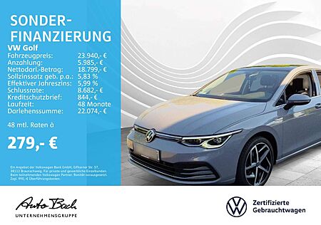VW Golf Volkswagen VIII 1.5 eTSI DSG Style, Navi, LED-Matrix,