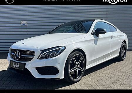 Mercedes-Benz C 200 4M Coupé AMG/Night/Bur/Pano/ILS/AHK/Standh