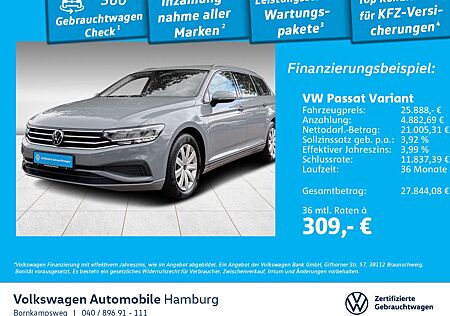 VW Passat Variant Volkswagen 1.5 TSI DSG LED Navi Rear View