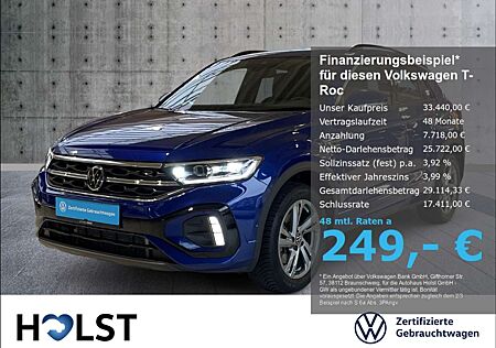 VW T-Roc Volkswagen 2.0TDI DSG R-Line Sportpaket Navi digit. Cockpit L