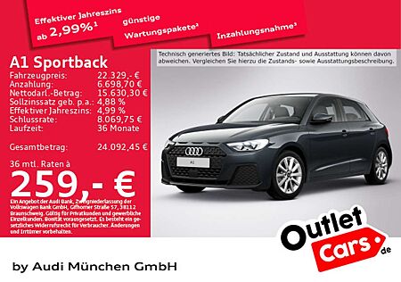 Audi A1 30 TFSI S tronic LED/PDC+