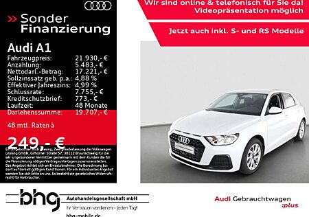 Audi A1 25 TFSI Sportback S tronic advanced