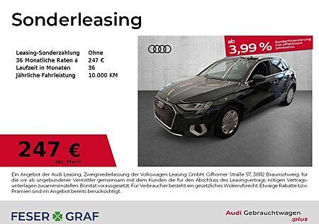 Audi A3 Advanced 35 TFSI S tronic Smartphone Inter.AHK/PDC
