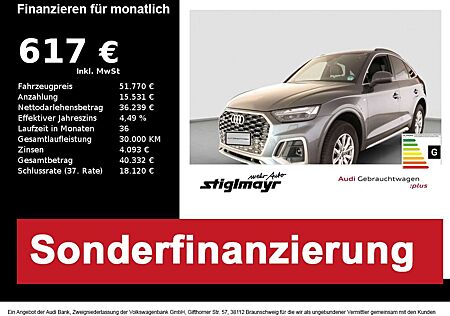 Audi Q5 Sportback S line 40 TDI quattro ACC+AHK+MATRIX+PAN