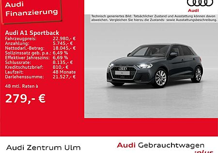 Audi A1 advanced 25 TFSI S tronic VIRTUAL