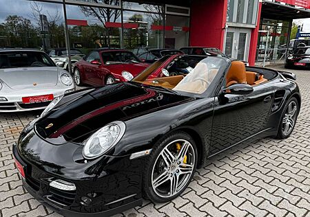 Porsche 997 Turbo Cabrio - 6-Gg. - dt.- PCCB- 1.Lack!