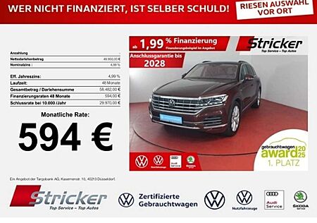 VW Touareg Volkswagen 3.0TSI 594,-ohne Anzahlung AHK Leder Standh.