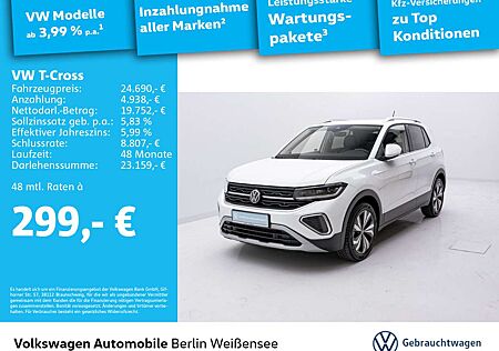 VW T-Cross Volkswagen Style 1.0 TSI*GJR*NAV*AMBI*DSG*VC*PDC*