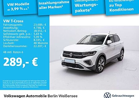 VW T-Cross Volkswagen Style 1.0 TSI*GJR*NAV*AMBI*DSG*VC*PDC*