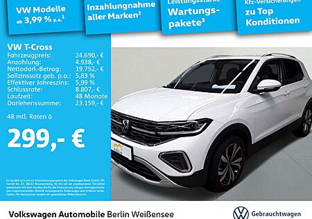 VW T-Cross Volkswagen Style 1.0 TSI*GJR*NAV*AMBI*DSG*VC*PDC*