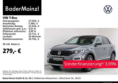 VW T-Roc Volkswagen 2.0 TSI DSG 4M Sport LED Navi Kamera Beats