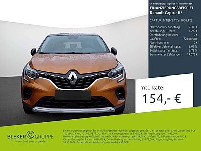 Renault Captur INTENS TCe 100 LPG