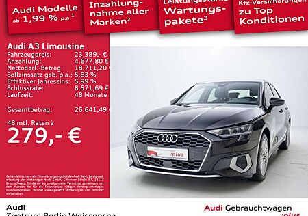 Audi A3 35 TDI S-TRO*RFK*NAVI*ACC*APP*VC**