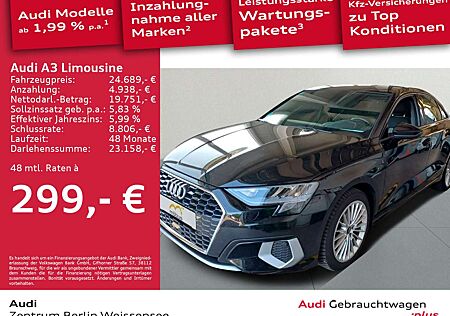 Audi A3 35 TDI S-TRO*RFK*NAVI*ACC*APP*VC**
