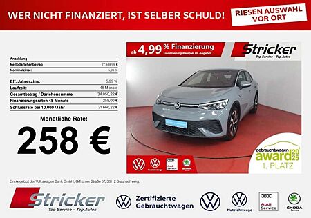 VW ID.5 Volkswagen Pro Performance 150/77 258,-ohne Anzahlung Navi A