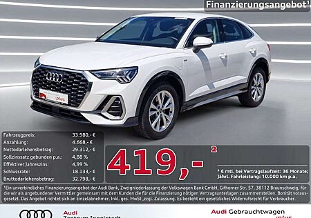 Audi Q3 Sportback 45 TFSI e S line MATRIX NAVI AHK