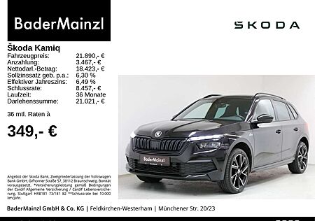 Skoda Kamiq 1.5 TSI Monte Carlo PDC ACC Virtual LED