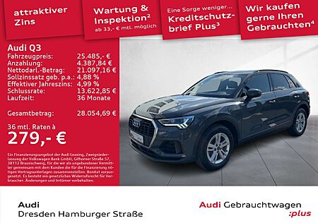 Audi Q3 45 TFSI e LED Navi GRA S tronic