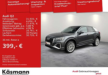 Audi Q2 S line 40TFSI quattro MATRIX KAM NAV ACC SHZ